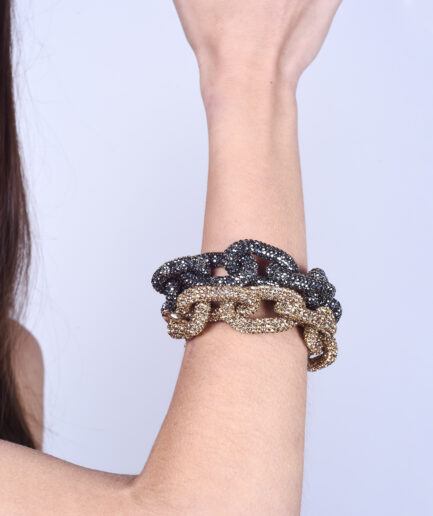 Bracciale glittery chain