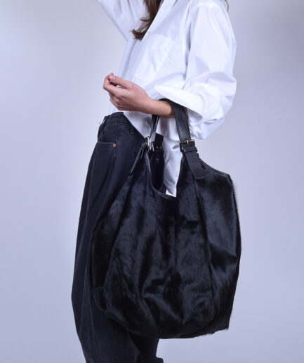 Maxi pony shopping bag