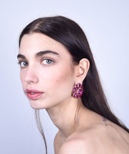 Orecchini fucsia