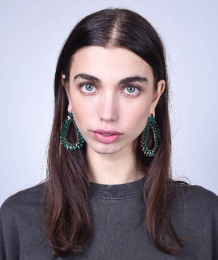 Orecchini emerald tears
