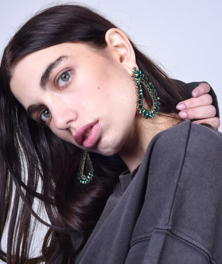 Orecchini emerald tears