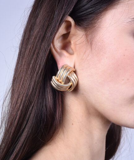 Orecchini vintage knot