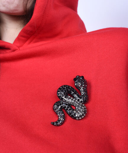 Spilla black snake