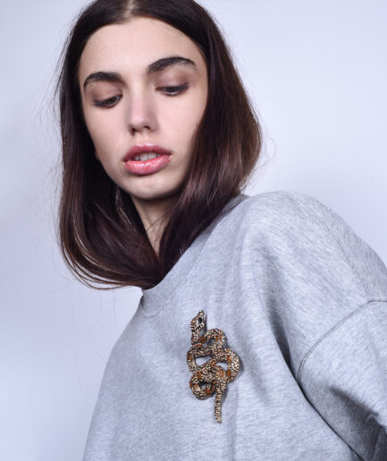 Spilla gold snake