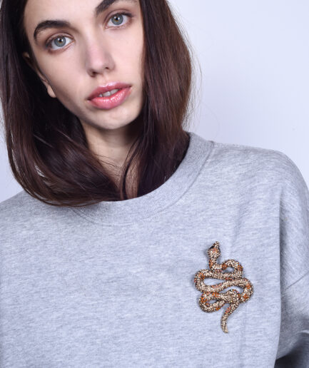 Spilla gold snake