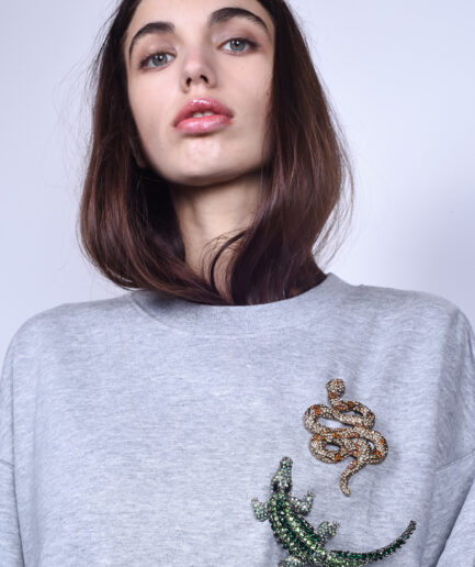 Spilla gold snake