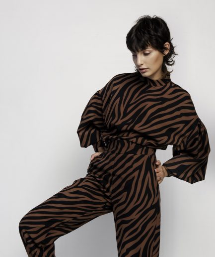 Blusa "Blair" stampa zebra