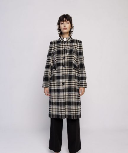 Giacca cappotto "Jane" in tartan