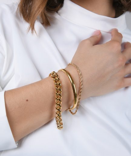 Bracciali gold set